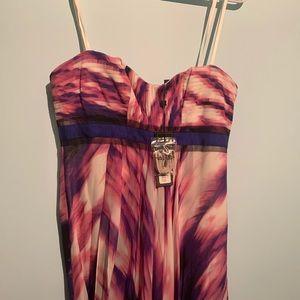 BCBG floor length gown